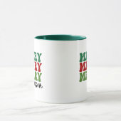 Mug Merry Merry Merry Saison - Retro Holiday Art (Centre)