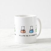 Mug Merry Mesure Chimie Science Erlenmeyer Vacances (Devant droit)