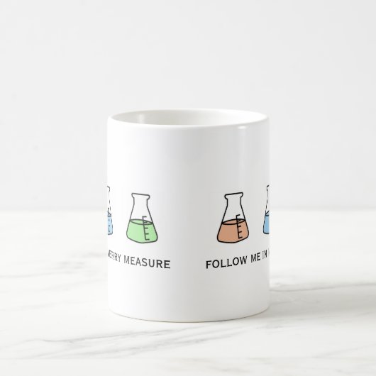 Mug Merry Mesure Chimie Science Erlenmeyer Vacances (Centre)