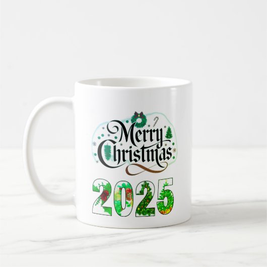 MUG MERRY NOËL 2025 (Gauche)