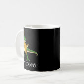 Mug Merry Rexmas Reindeer T-rex Rudolph Dinosaur Chris (Devant gauche)