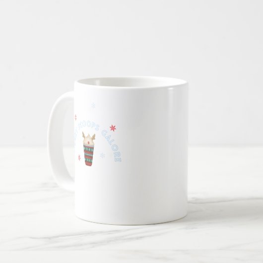 Mug Merry Scoops Galore Crème de glace Noël (Devant gauche)