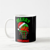 Mug Merry Swishmas Basketball Ugly Christmas Xmas Men (Gauche)