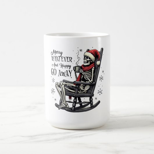 Mug Merry Whatever and Happy Go Away (Centre)