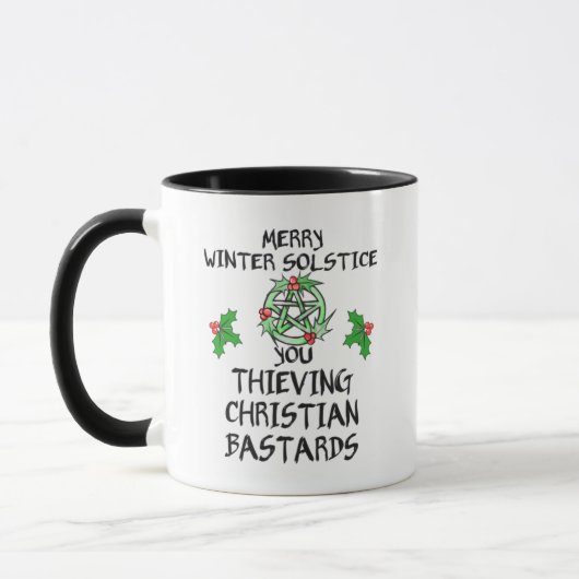 Mug merry winter solstice (Gauche)