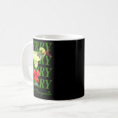 Mug Merry With A Margarita Christmas Drinking Margarit (Devant gauche)