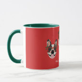 Mug Merry Woofmas Têtes de Noël (Gauche)