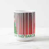 Mug MERRY XMAS : scanner ce code barre (Centre)
