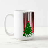 Mug MERRY XMAS : scanner ce code barre (Gauche)