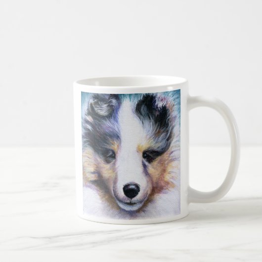 Mug Merveille bleue de Merle (Droite)