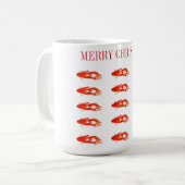 Mug Merveille de Noël à la langouste (Devant gauche)