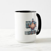 Mug Merveille Masquée Papa : Le Père Ultime Figure! (Devant droit)