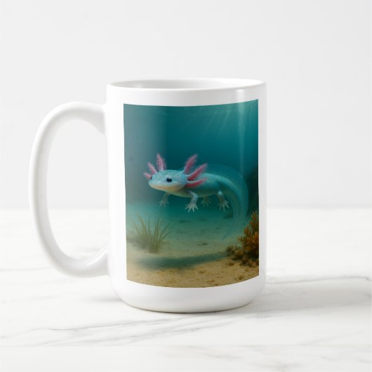 Mug Merveille sous-marine : l'Axolotl (Gauche)