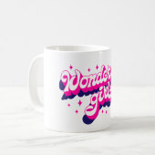 Mug Merveilleuse fille (Devant gauche)