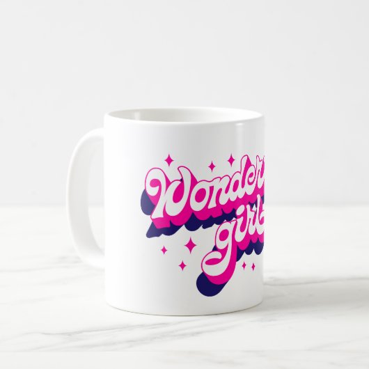 Mug Merveilleuse fille (Devant gauche)