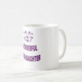 Mug Merveilleuse grand-fille (Devant droit)