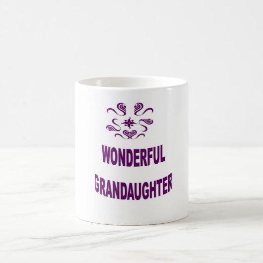 Mug Merveilleuse grand-fille (Centre)