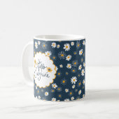 Mug Merveilleuse Marine Jaune Blancs Salut Sunshine (Devant gauche)