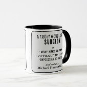 Mug Merveilleux chirurgien (Devant droit)