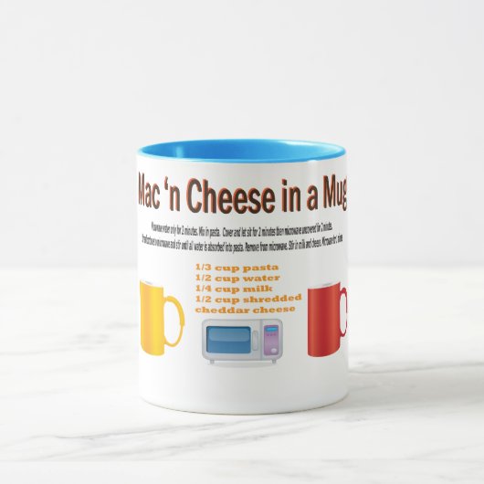 Mug Merveilleux Macaroni et fromage Extraordinaire rec (Centre)