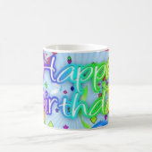 Mug merveilleux style Happy Birthday (Centre)