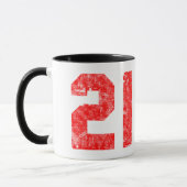 Mug Mes 21èmes cadeaux d'anniversaire (Gauche)