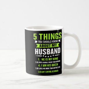 Mug Mes 5 choses à savoir sur