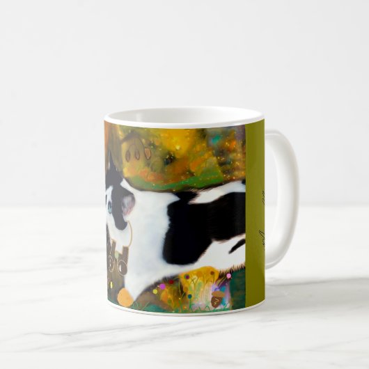 Mug Mes 9 Felines "Daffy" (Devant droit)