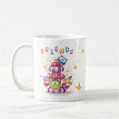 Mug Mes AMIS et moi sommes fous (Gauche)