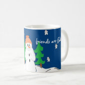 Mug Mes amis sont des flocons (Devant droit)