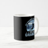 Mug Mes Amoureux De Ski Préférés M'Appelent Grand-Père (Devant droit)