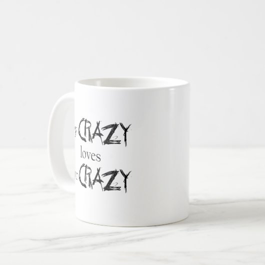 Mug Mes amours fous votre fou (Devant gauche)