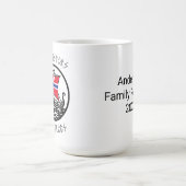 Mug Mes ancêtres étaient des Vikings | Drapeau norvégi (Centre)