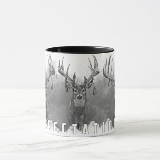 Mug Mes attentes Boug de cerfs blancs (Centre)