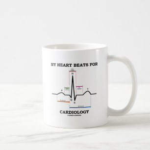 Mug Mes battements de coeur pour la cardiologie