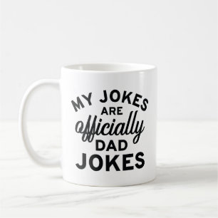 Mug Mes blagues sont officiellement des blagues de pap