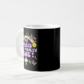 Mug Mes Coeurs Sont Finalement Partis Drôle Embarrassa (Devant gauche)