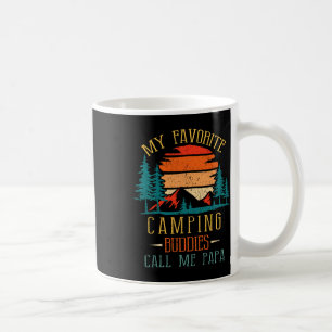 Mug Mes copains de camping préférés m'appellent Papa D