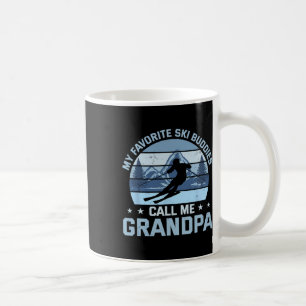 Mug Mes copains de ski préférés m'appellent Grandpa Sk