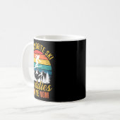 Mug Mes copains de ski préférés m'appellent maman vint (Devant gauche)