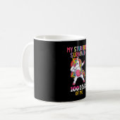 Mug Mes élèves ont survécu 100 jours de moi Enseignant (Devant gauche)