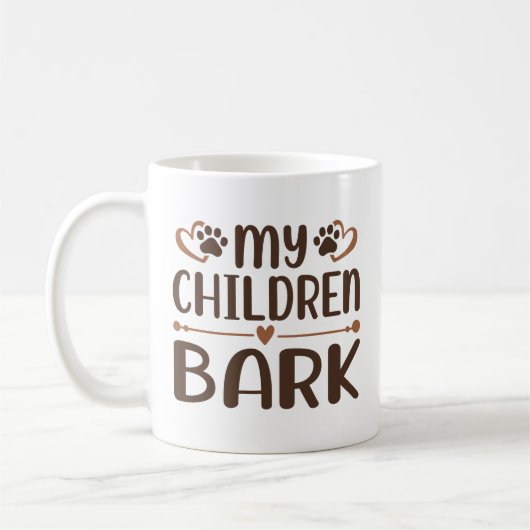Mug Mes enfants écorchent (Gauche)