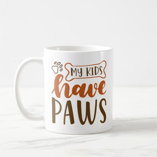 Mug Mes Enfants Ont Des Patrouilles (Gauche)
