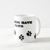 Mug Mes enfants ont des pattes (Devant droit)