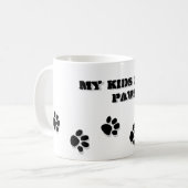 Mug Mes enfants ont des pattes (Devant gauche)
