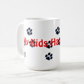 Mug Mes enfants ont des pattes (Devant gauche)