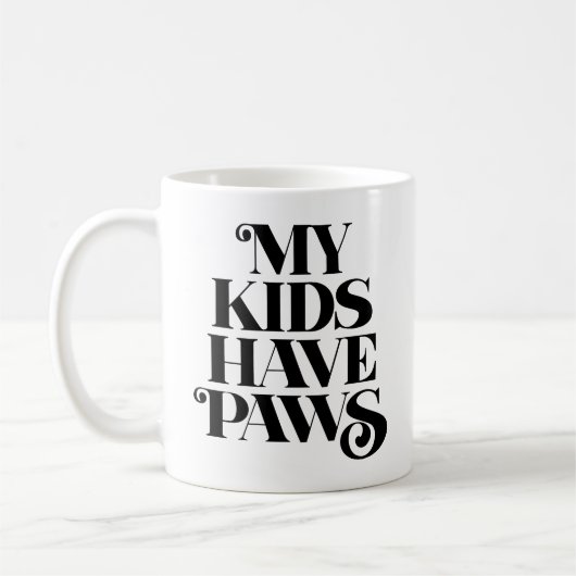 Mug Mes Enfants Ont Des Poches. (Gauche)