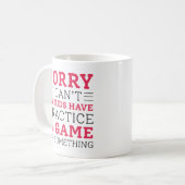 Mug Mes enfants ont un entraînement (Devant gauche)