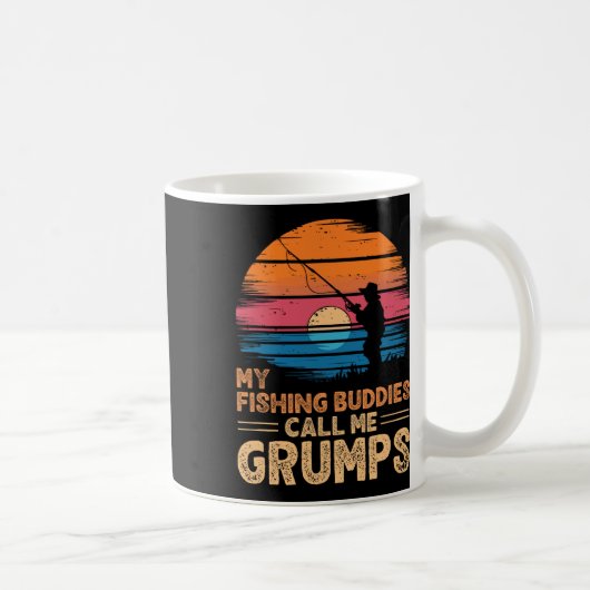 Mug Mes Épouses De Pêche M'Appelent Grumps Retro Vinta (Droite)