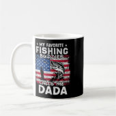 Mug Mes Épouses De Pêche Préférées M'Appelle Dada Fish (Gauche)